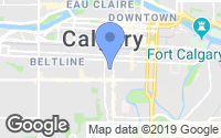 Map of Silver Springs, AB