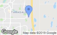 Map of Silver Springs, AB
