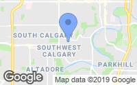Map of Silver Springs, AB