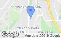 Map of Silver Springs, AB