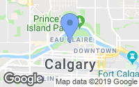 Map of Silver Springs, AB
