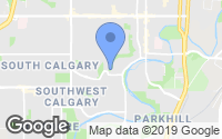 Map of Silver Springs, AB