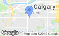 Map of Silver Springs, AB