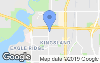 Map of Silver Springs, AB