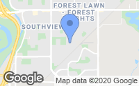 Map of Silver Springs, AB
