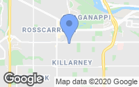 Map of Silver Springs, AB