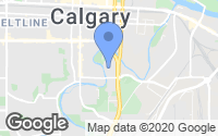 Map of Silver Springs, AB