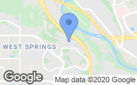 Map of Silver Springs, AB