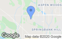 Map of Silver Springs, AB