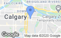 Map of Silver Springs, AB